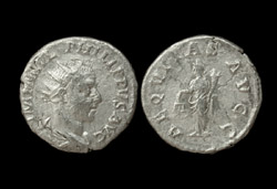 Philip I, the Arab, Antoninianus, Aequitas reverse